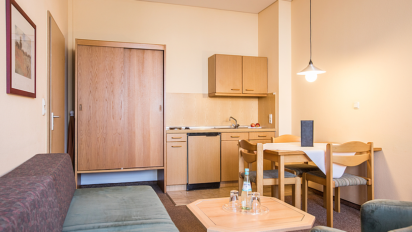 Wohnbeispiel Zwei-Raum-Doppelzimmer