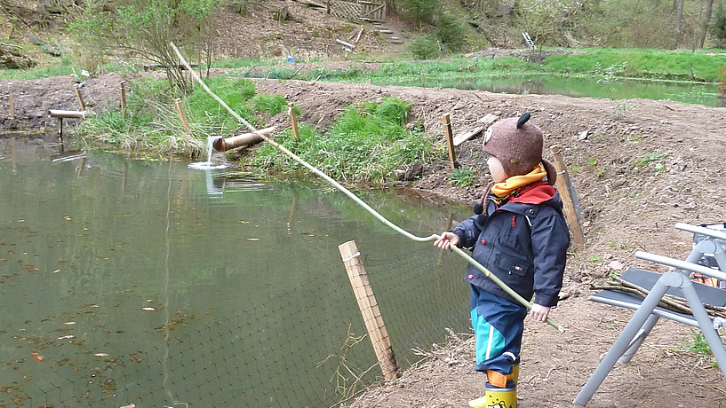 Angeln am Teich