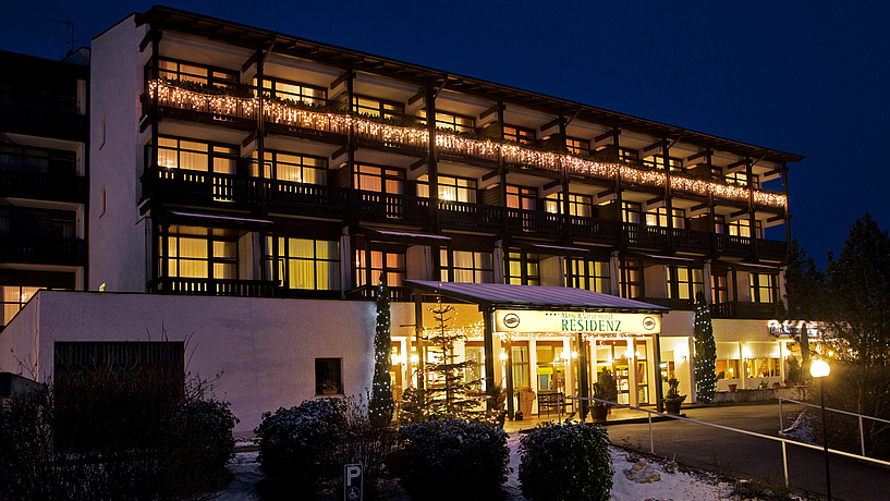 Außenaufnahme AktiVital Hotel Winter