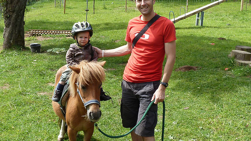 Ponyreiten für die Jüngsten