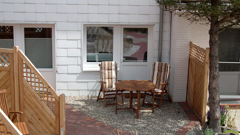 Terrasse Silbergras