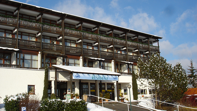 Außenaufnahme AktiVital Hotel Winter