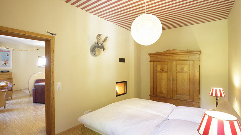 Schlafzimmer 2-Schläfer-Suite
