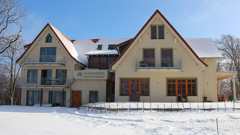 Aussichtsreich - Aussenansicht Winter